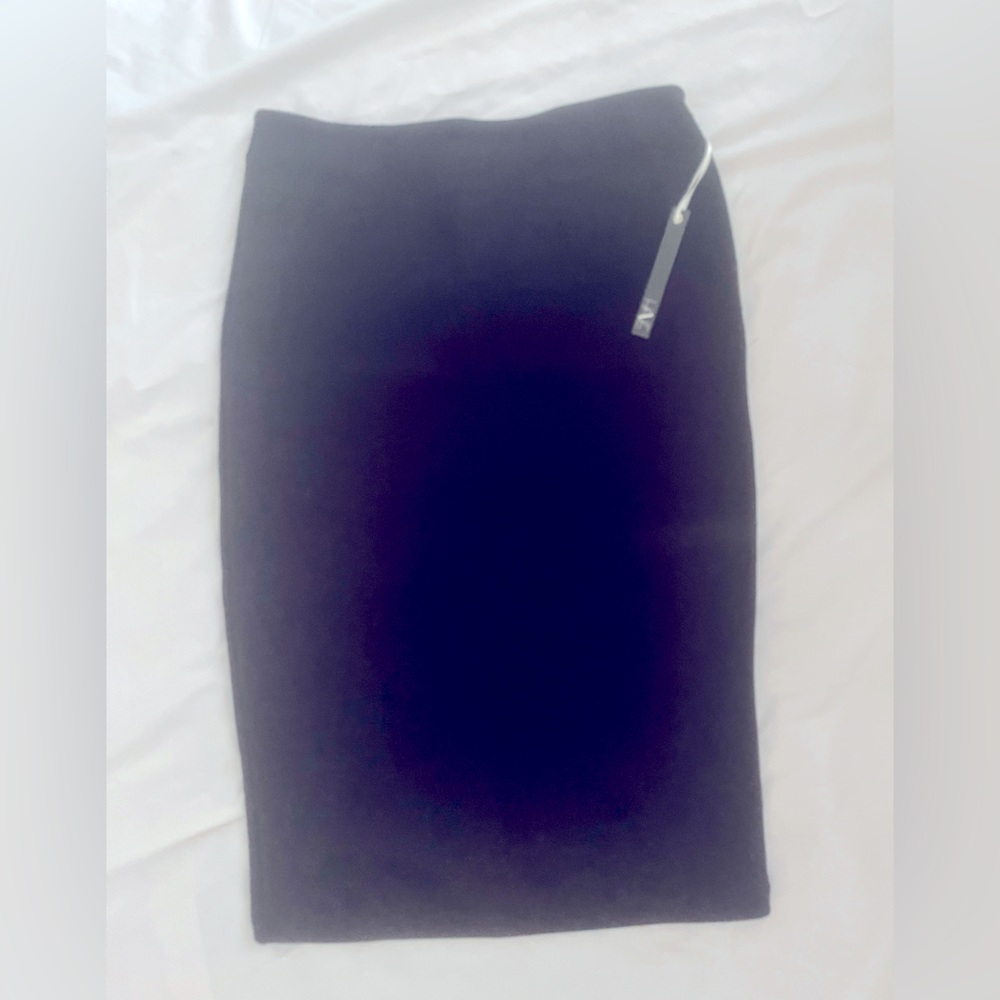 Black pencil skirt